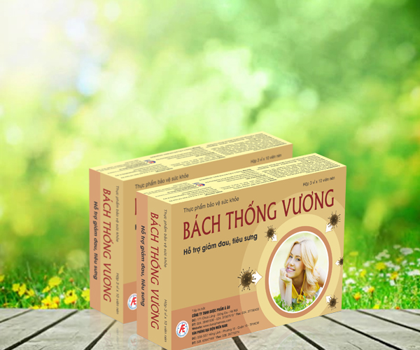 Bách Thống Vương sản phẩm hỗ trợ giảm đau, tiêu sưng hiệu quả