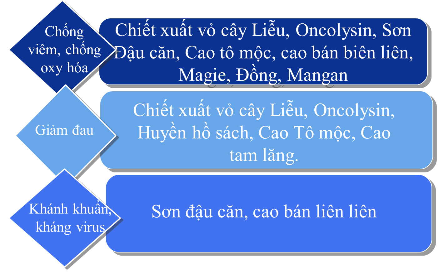 Bách Thống Vương với thành phần thảo dược thiên nhiên hỗ trợ giảm đau tiêu sưng hiệu quả