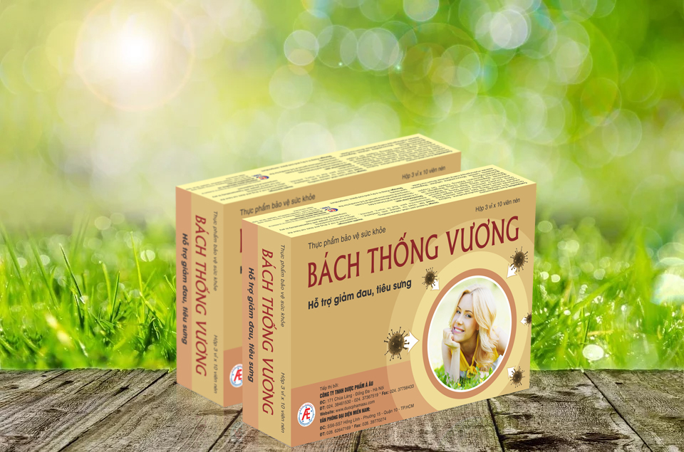 Sản phẩm giảm đau thảo dược Bách Thống Vương